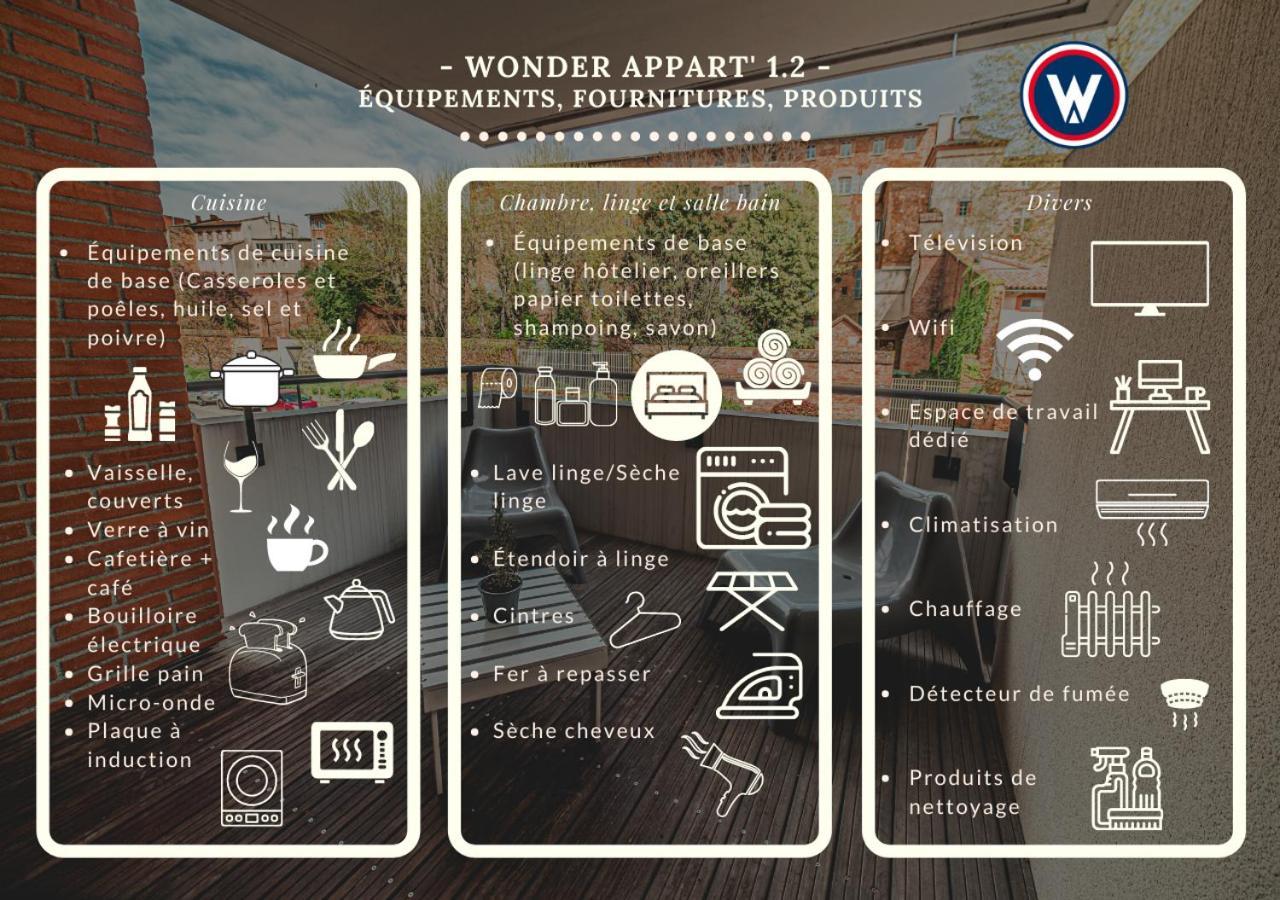 Wonder Appart' 1.2 - Coeur De Ville - Toulouse Exterior photo